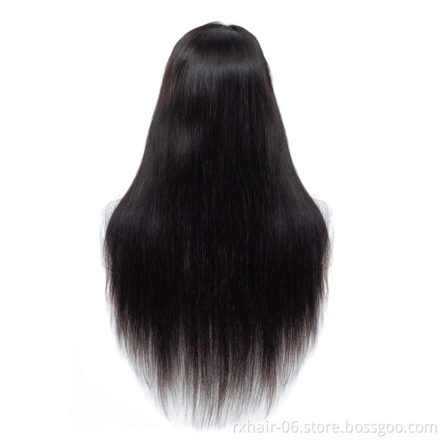 13x4 13x6 360 HD Lace Frontal Wigs Brazilian Straight Human Hair Wigs 150% 180% Human Hair Lace Wig For Black Woman